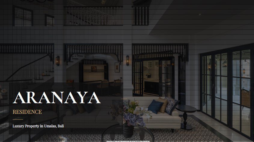 Aranaya Residence PDF brochure cover